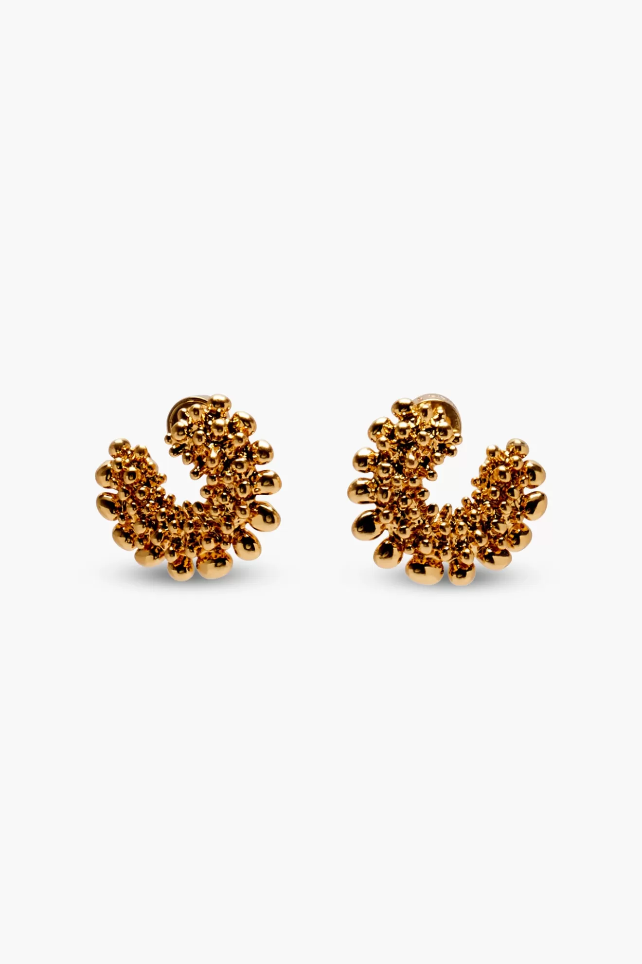 Store Altuzarra Beaded Huggie Earring Gold