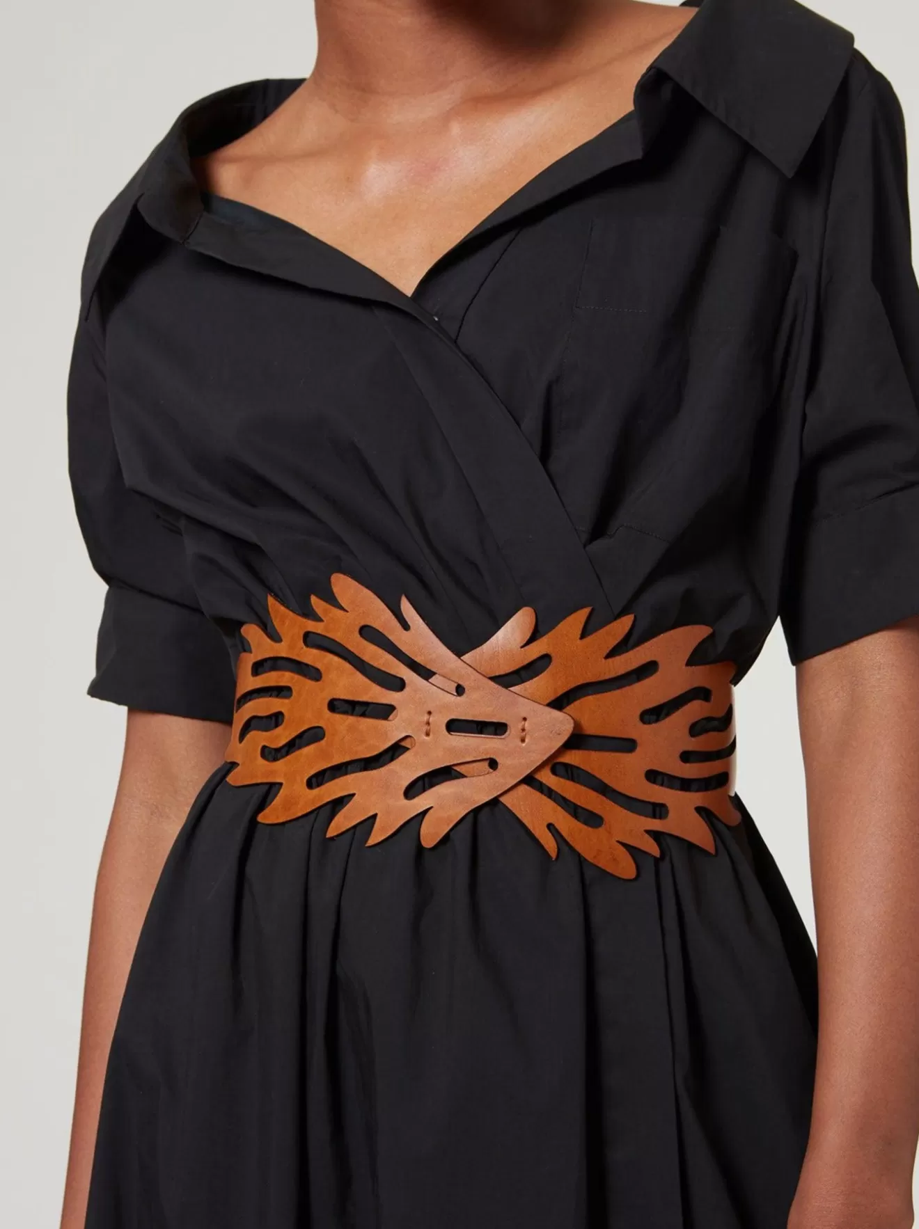 Best Sale Altuzarra Coral Belt Cognac