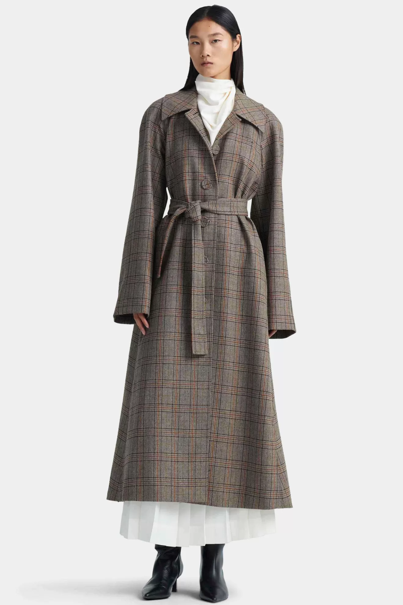 Clearance Altuzarra Filis Coat TatamiPlaid