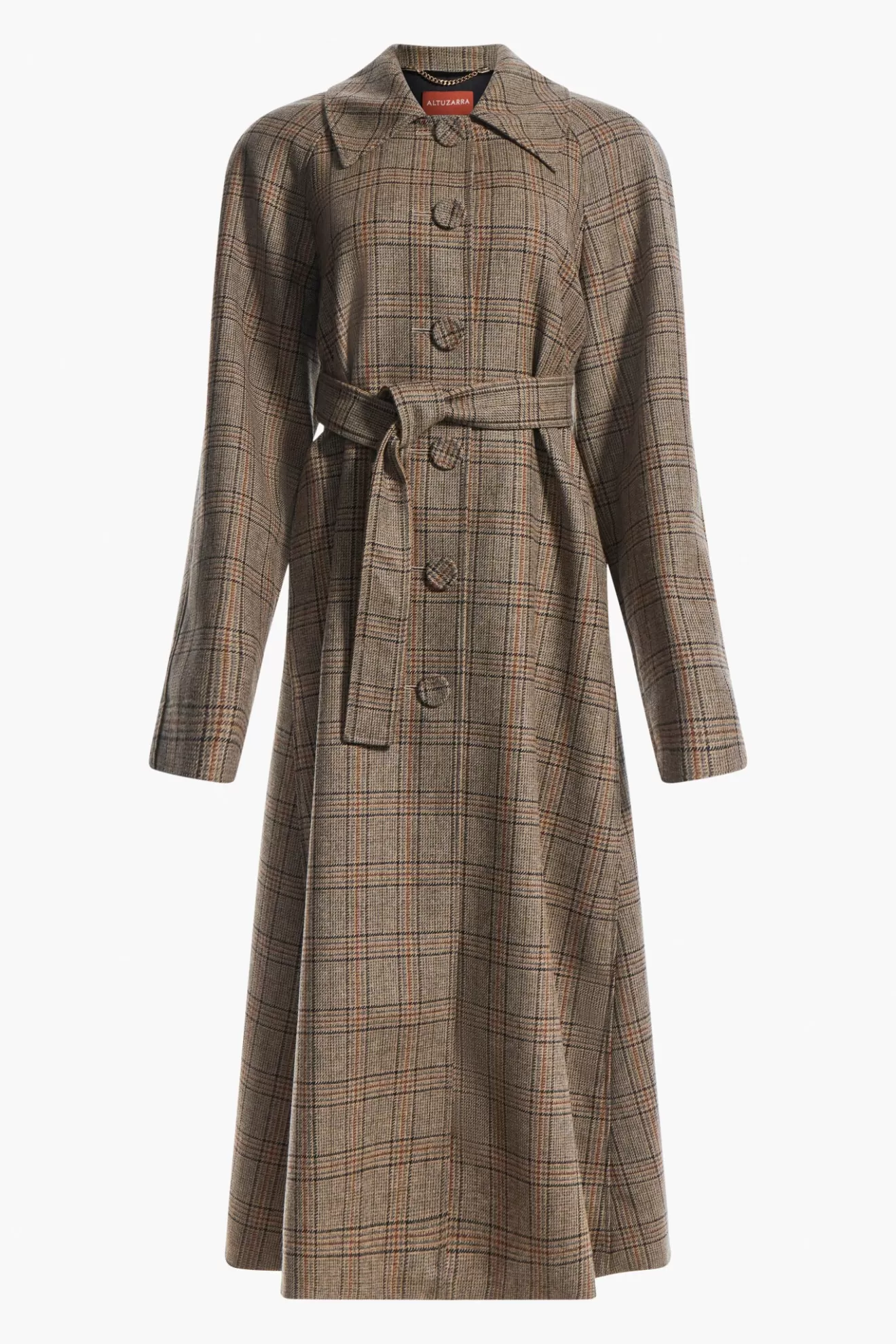 Clearance Altuzarra Filis Coat TatamiPlaid