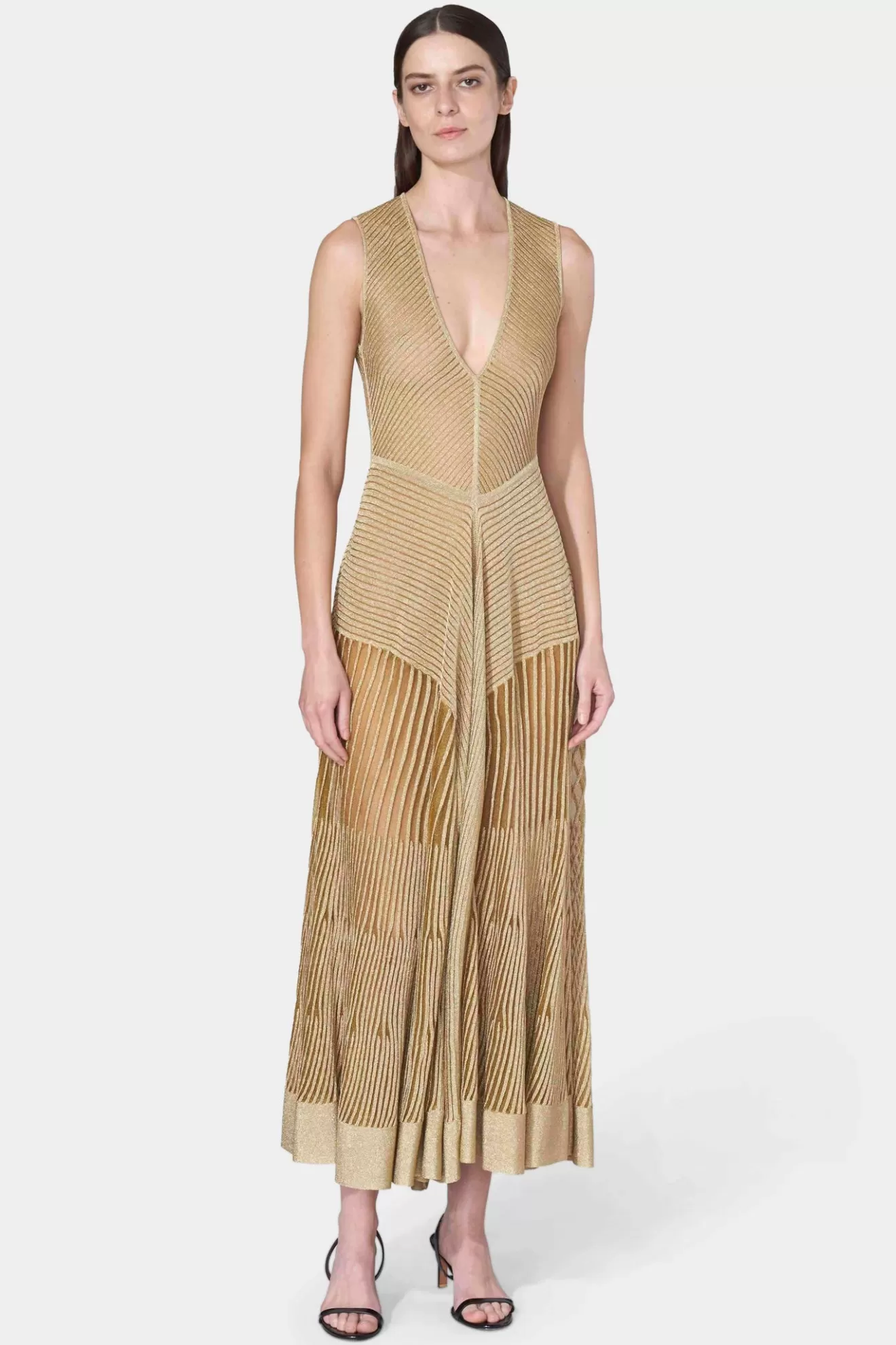 Outlet Altuzarra Keball Dress Gold