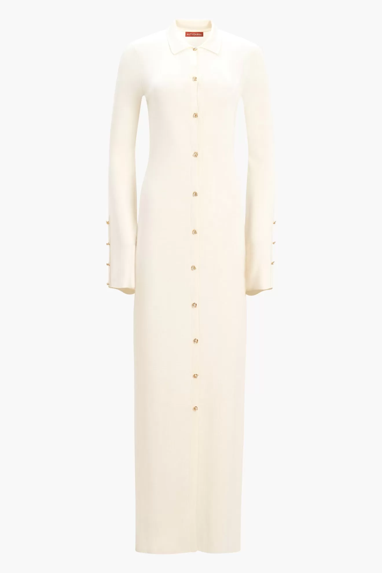 New Altuzarra Leopold Dress Ivory