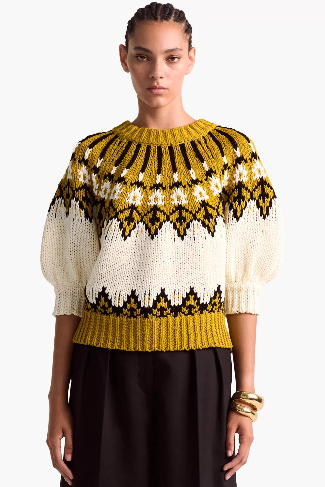 Sale Altuzarra Marty Sweater PythonFairisle