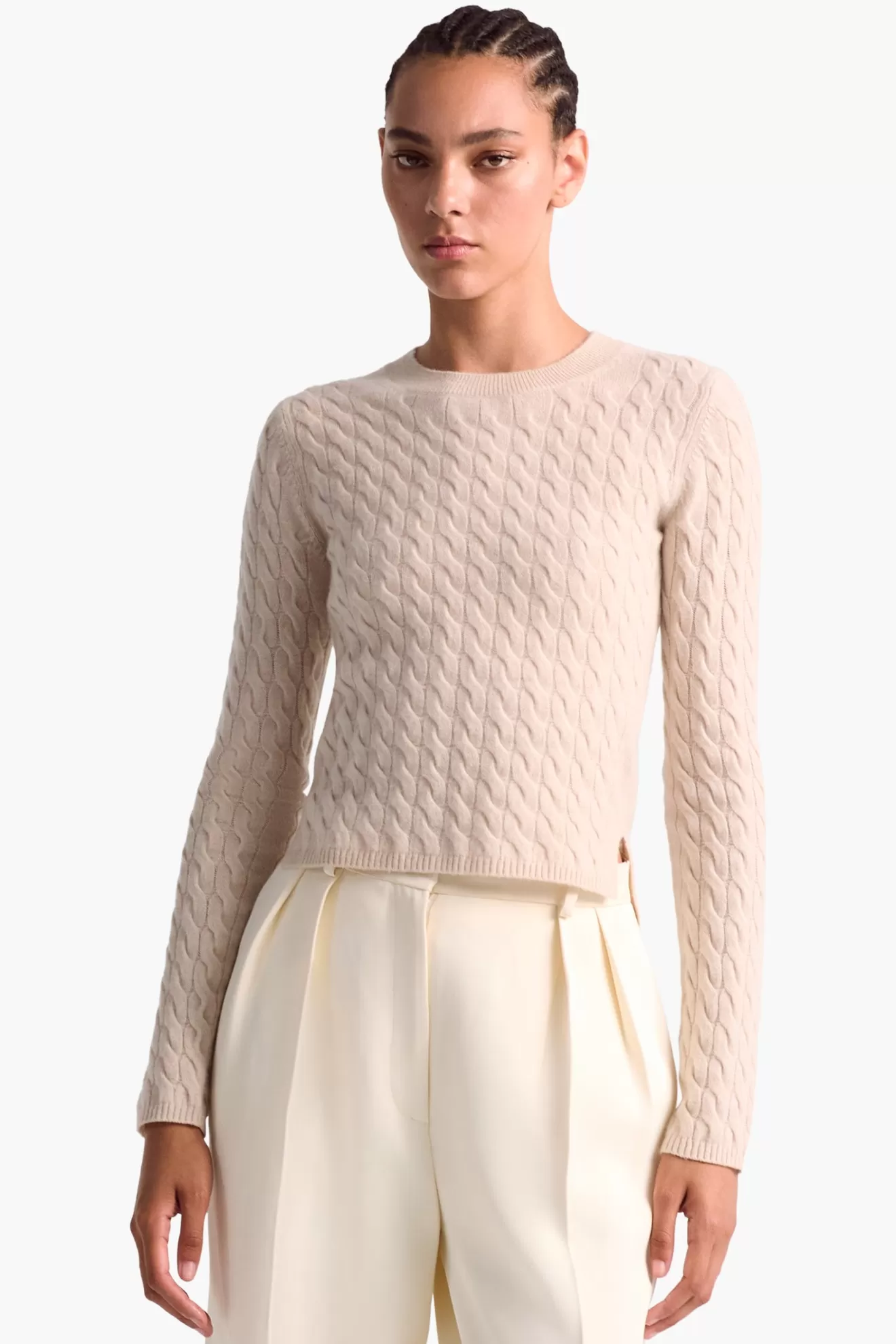 Cheap Altuzarra Milla Sweater AntiquePearl