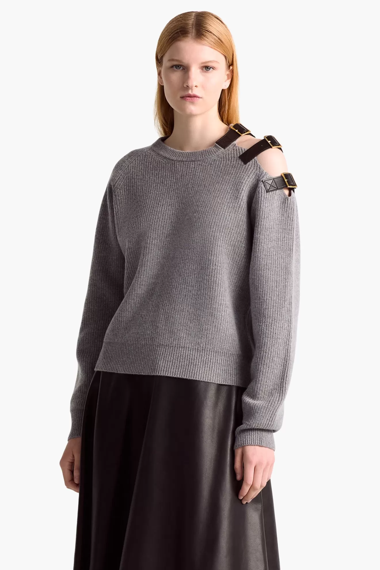 Cheap Altuzarra Ness Sweater LightGreyMelange