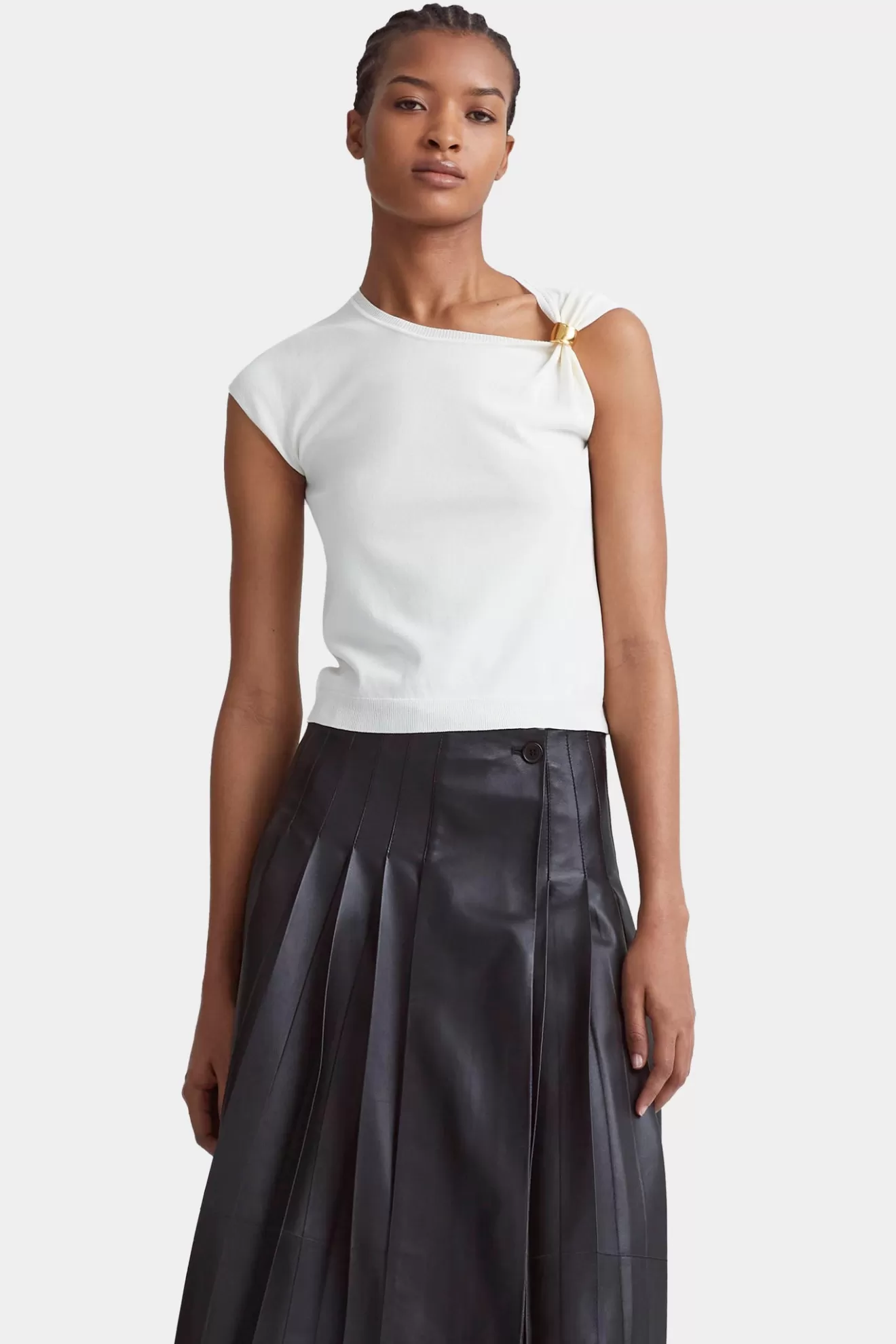 Clearance Altuzarra Rinaldi Top Ivory