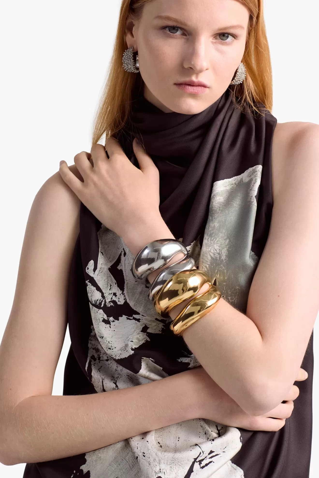 Best Altuzarra Sculptural Cuff ShinySilver