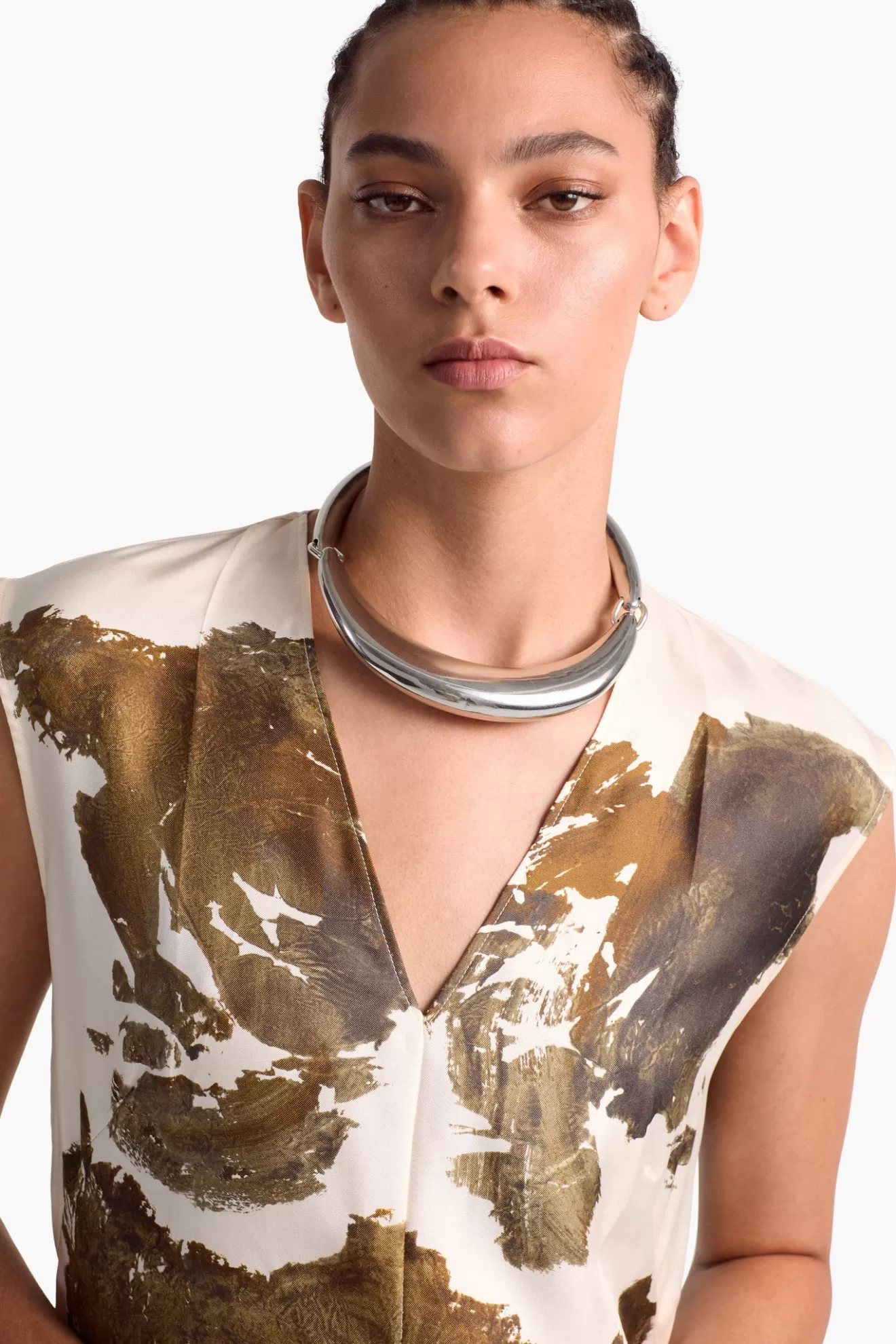 Online Altuzarra Sculptural Necklace ShinySilver