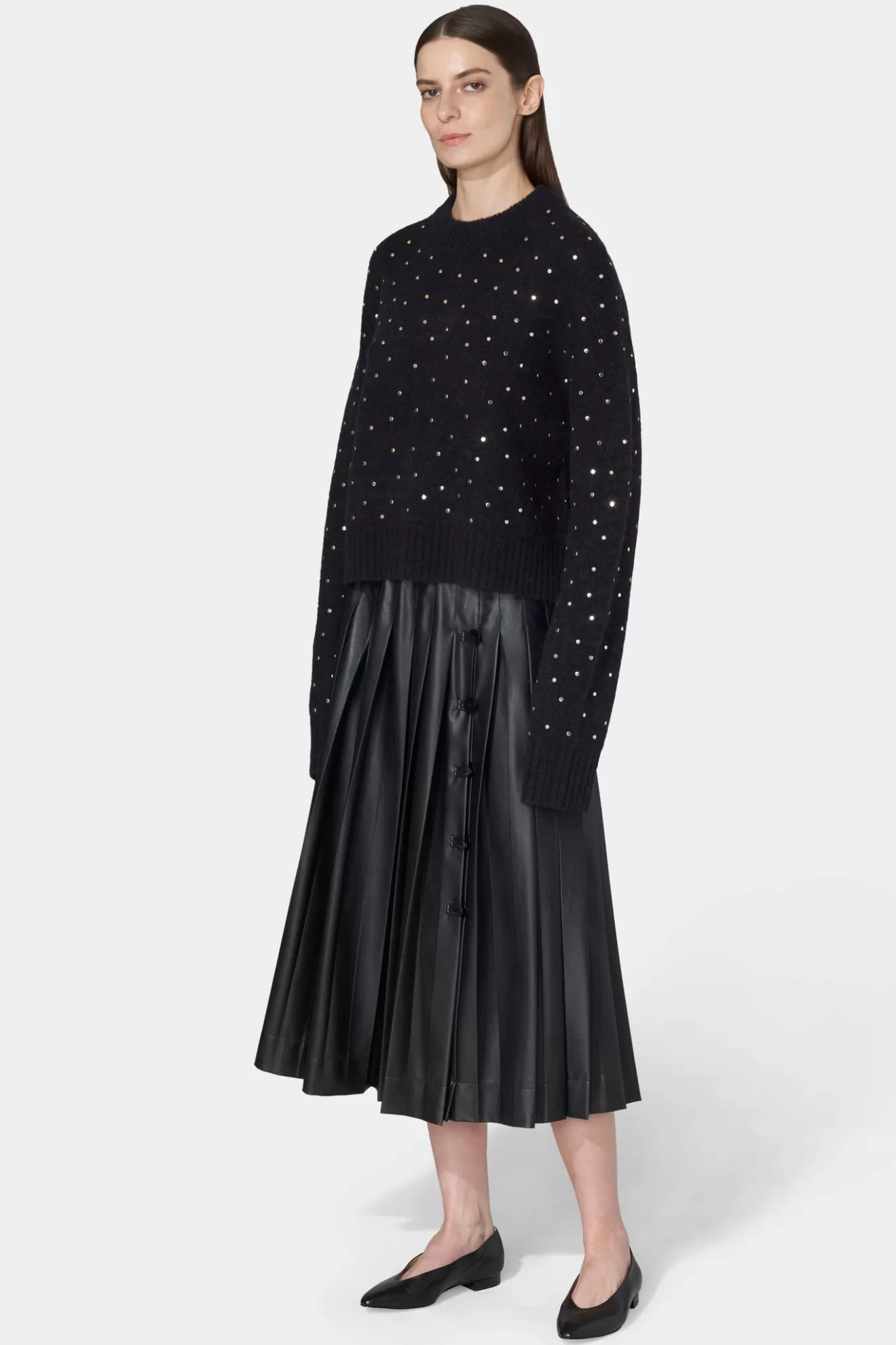 Shop Altuzarra Tullius Skirt Black