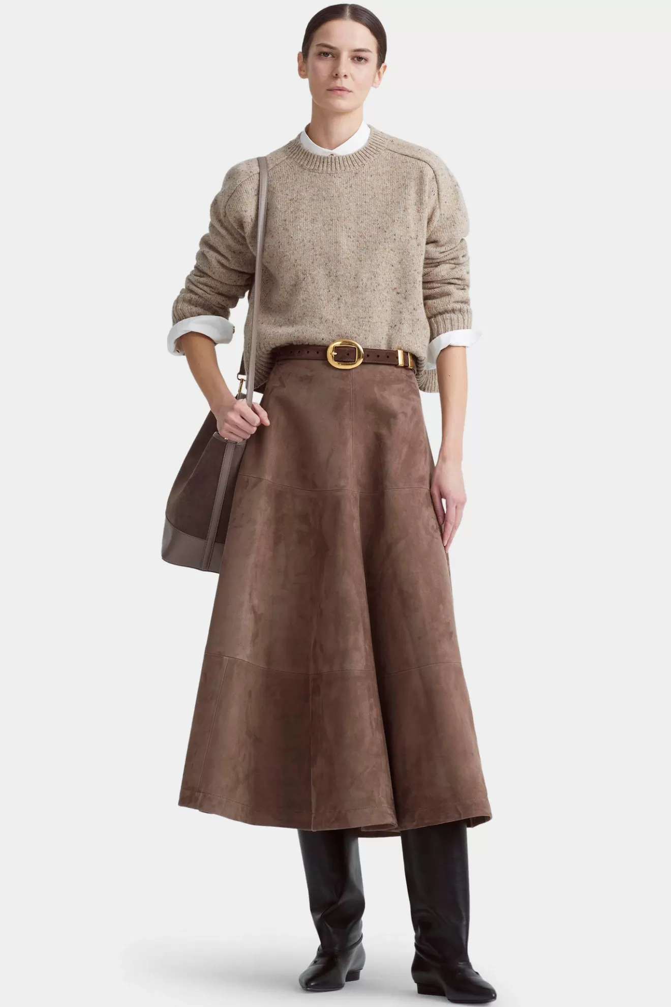 Discount Altuzarra Varda Skirt Chamois