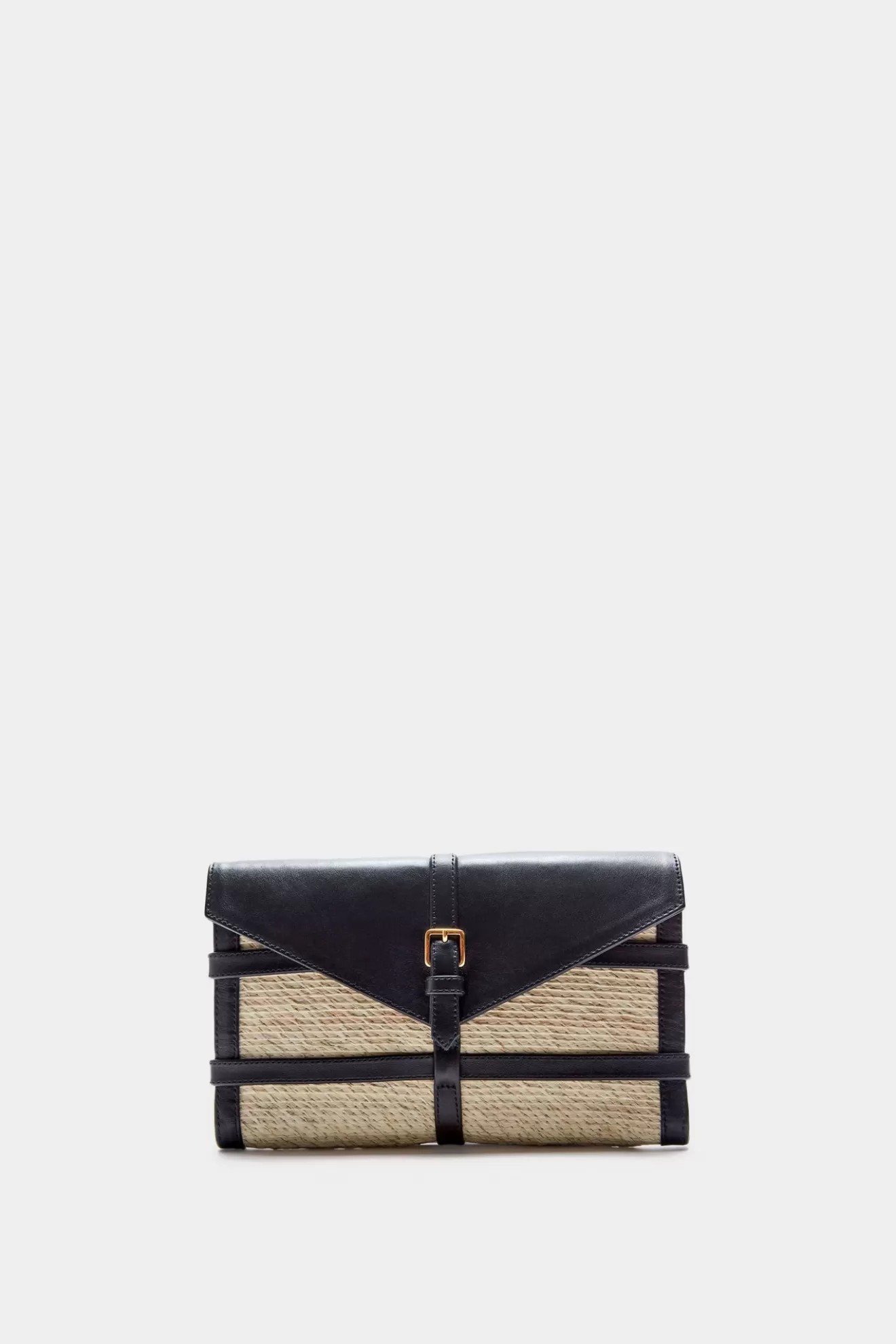 New Altuzarra Watermill Envelope Natural/Black