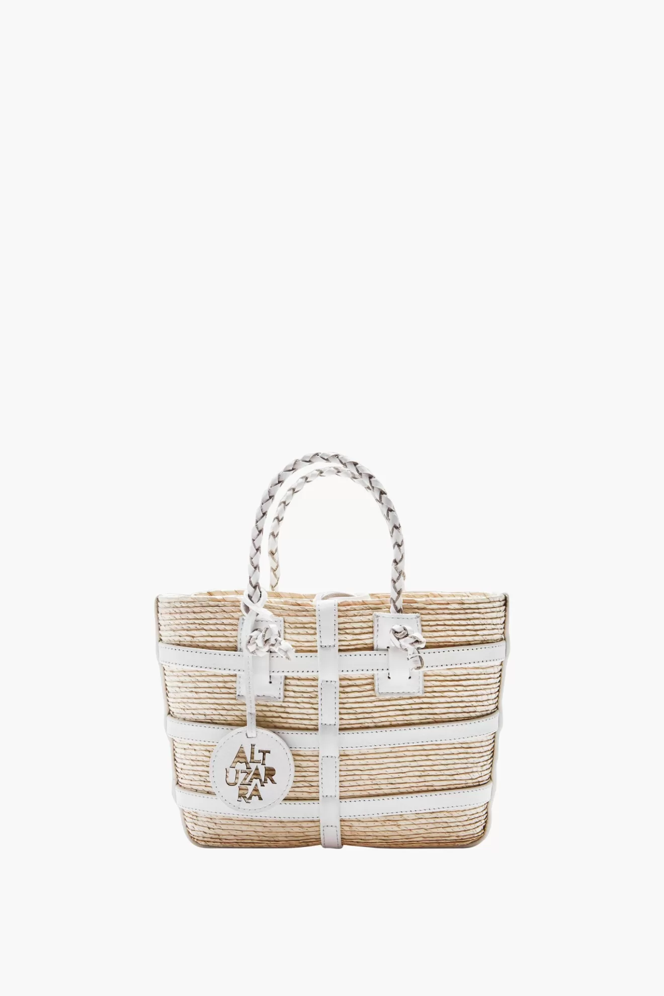 Fashion Altuzarra Watermill Tote Mini Natural/White