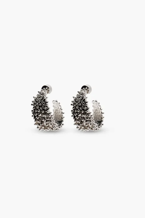Altuzarra Textured Hoop Earrings | Jewelry