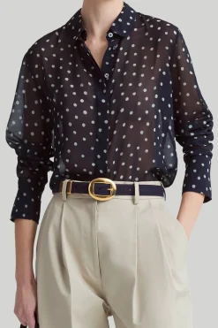 Altuzarra Vintage Brass Buckle Belt | Belts